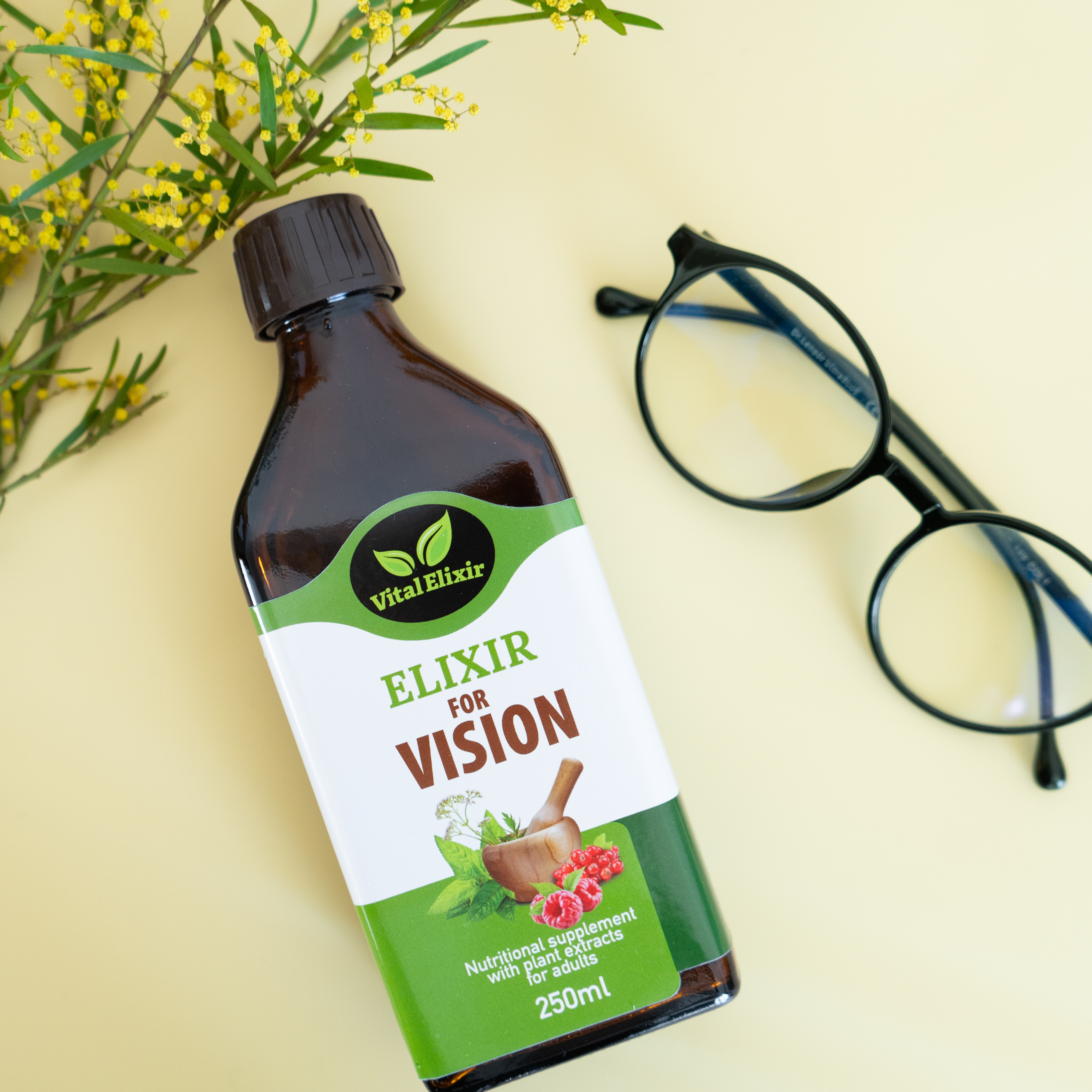 VisionSupportElixirWithLuteinBlueberryVitaminCAntioxidants